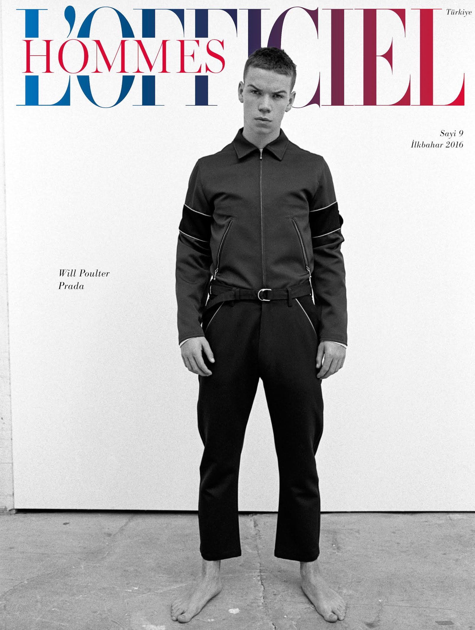 Will Poulter 2016 LOfficiel Hommes Turkey Cover