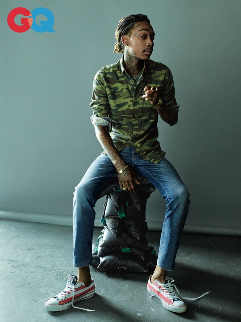 » Wiz Khalifa Poses for GQ, Talks New Music & Weed Business Wiz Khalifa 2016 GQ Photo Shoot 001