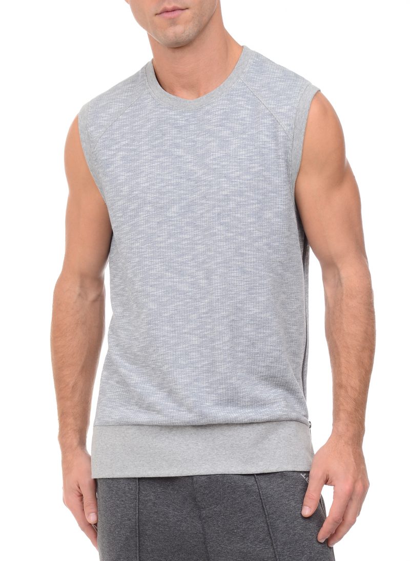 2(X)IST Side Zip Muscle Sweatshirt