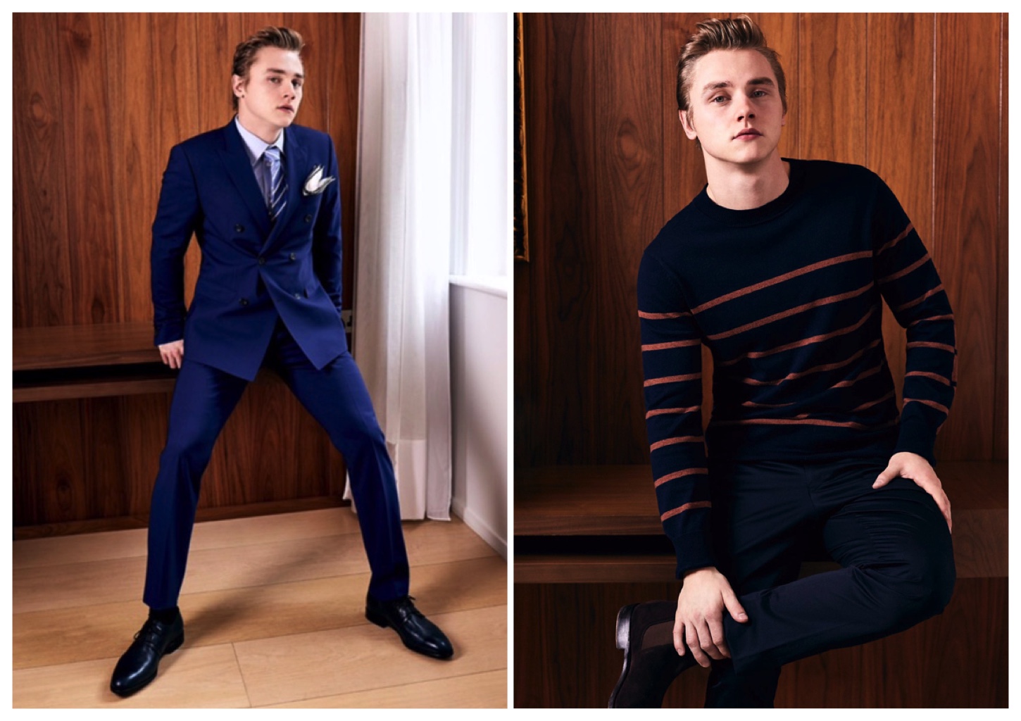 Ben Hardy Sports Smart Styles for Apollo