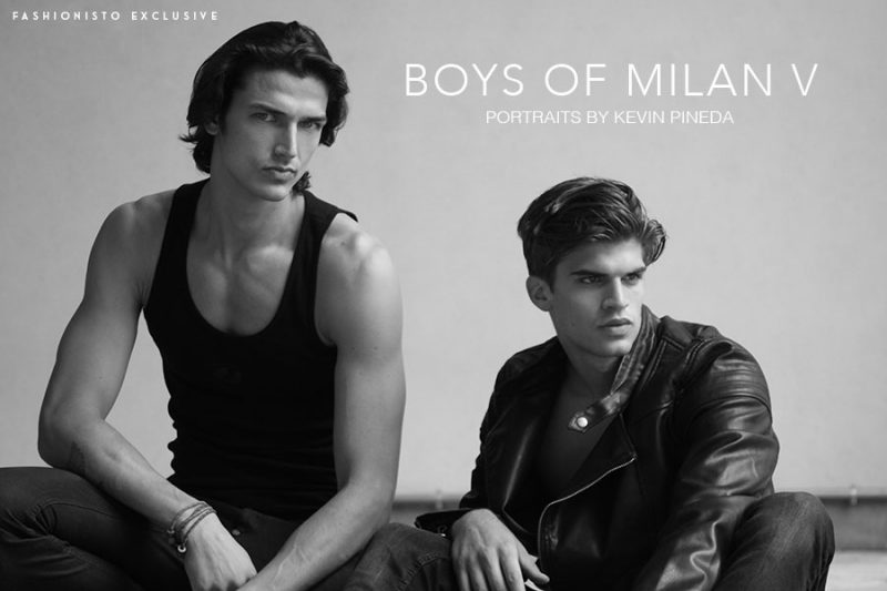 Fashionisto Exclusive Pictured Left to Right: Brent Clancy and Luka Mulec @ d'men