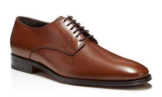 Bruno Magli Werter Plain Toe Lace Up Oxfords