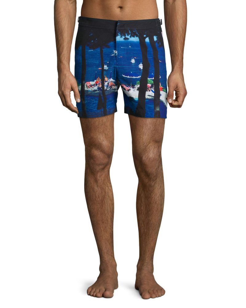 Orlebar Brown Bulldog Tuscan Tanning Mid-Length Swim Trunks