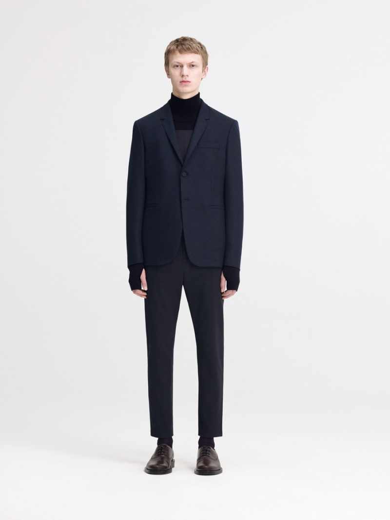 Suiting is slim and minimal for COS' fall-winter 2016 men's collection.