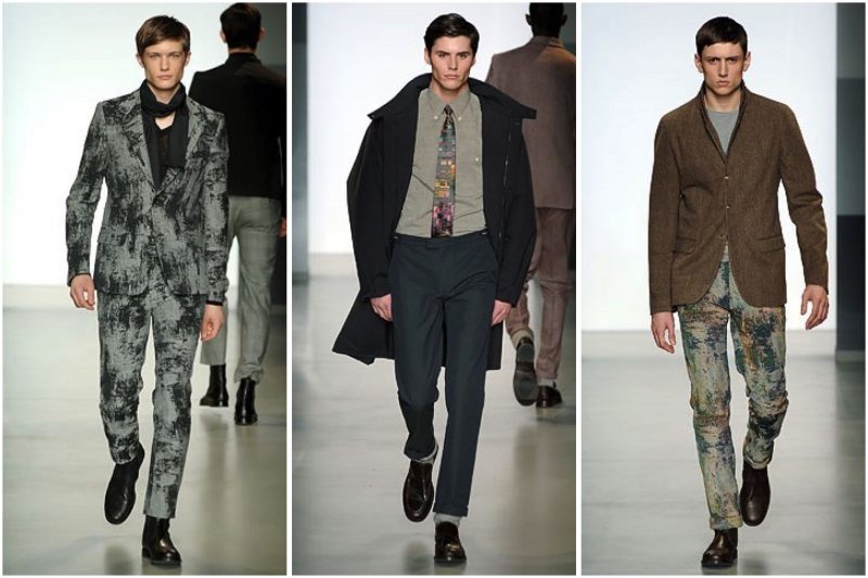 Approaching fall-winter 2006, Italo Zucchelli explored the artistic side of Calvin Klein Collection's man.