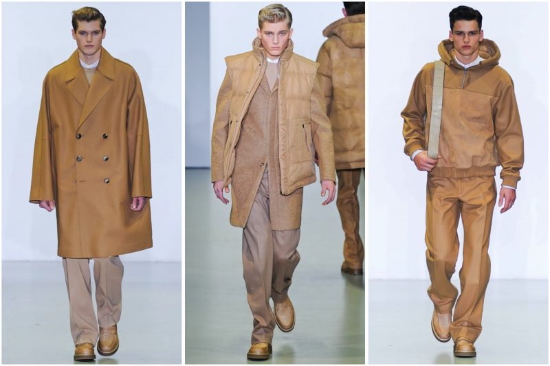 Fall-winter 2012 was the season of camel and oversized proportions for Calvin Klein Collection.