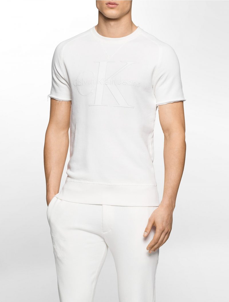 Calvin Klein Jeans Short-Sleeve Sweatshirt