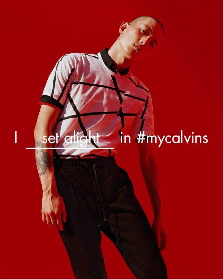 Calvin Klein Platinum is Red Hot for New Campaign