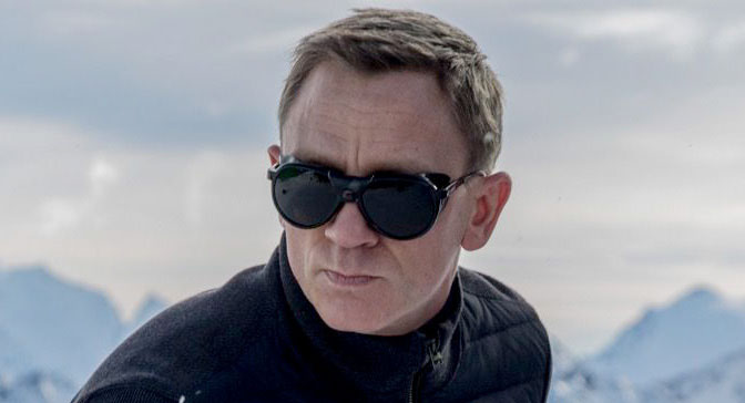 Daniel Craig wears Vuarnet's Glacier model sunglasses in the 2015 James Bond film Spectre. The sunglasses were originally created in the 1980s and made popular by mountaineers, looking for protection from the elements.