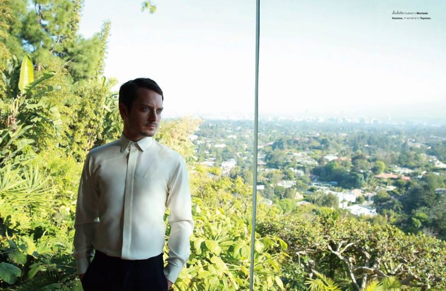 Elijah Wood dons Monlada Homme and Topman for the pages of Numéro Homme Thailand. » Elijah Wood Dons Trim Tailoring for Numéro Homme Thailand Cover Shoot Elijah Wood dons Monlada Homme and Topman for the pages of Numéro Homme Thailand.