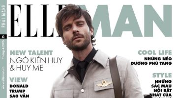 Elle Man Vietnam: Tommy Dunn Models Military Style Elle Man Vietnam: Tommy Dunn Models Military Style