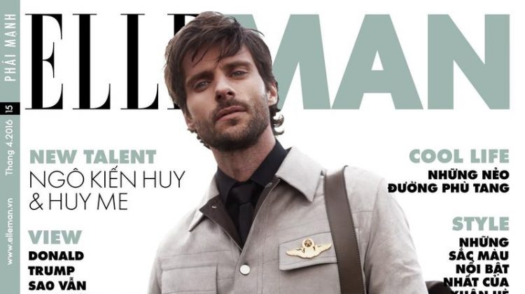 Elle Man Vietnam: Tommy Dunn Models Military Style
