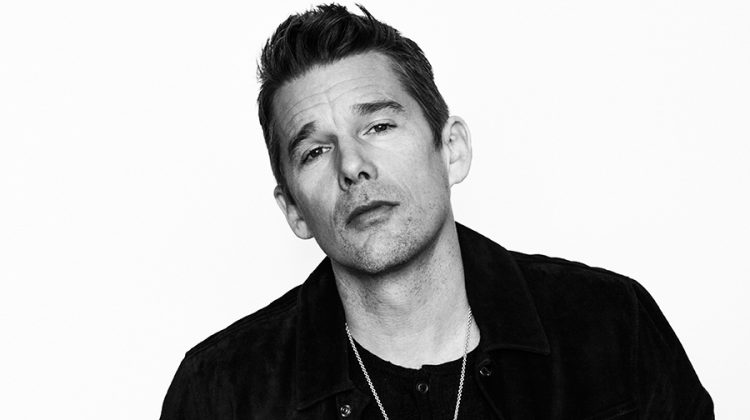 Ethan Hawke Poses for DuJour, Talks 'Born to Be Blue'