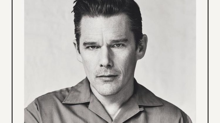 Ethan Hawke Covers The Happy Reader, Sports the Camp Shirt