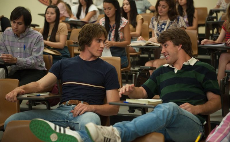 Blake Jenner and Temple Baker in Everybody Wants Some!!