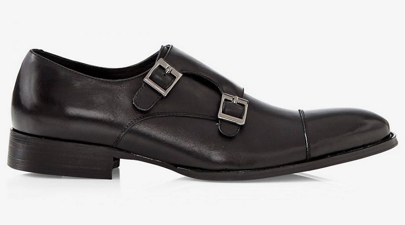 Express Double Monk Strap Dress Shoes