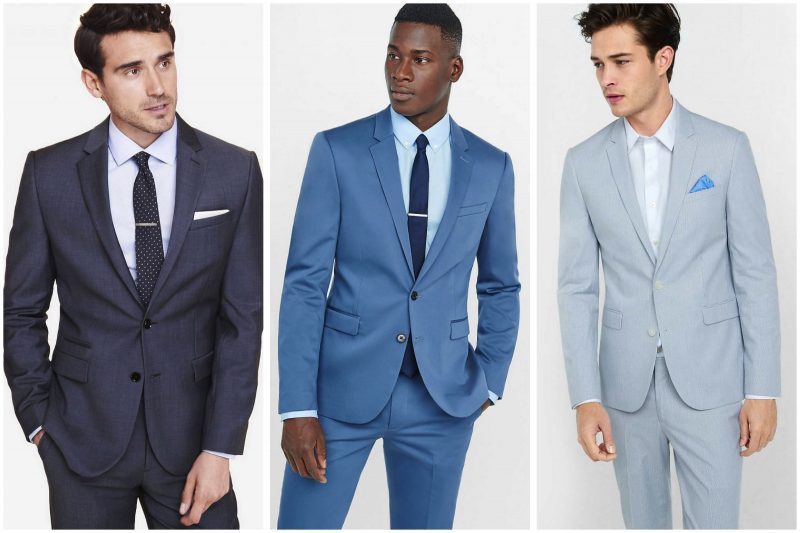 Wedding Style Proposal: Express Mens Suiting
