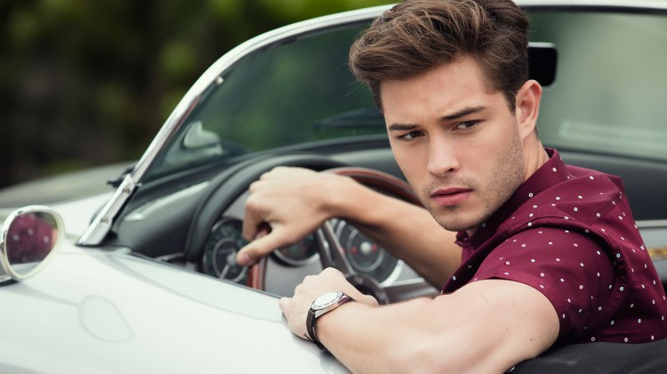 Francisco Lachowski Visits Sunny California for 7 Diamonds Campaign