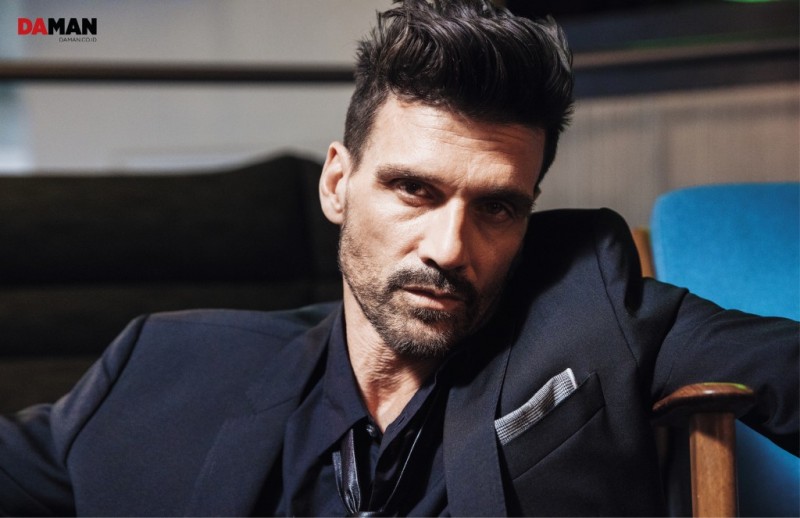 Frank Grillo wears shirt and blazer Burberry.