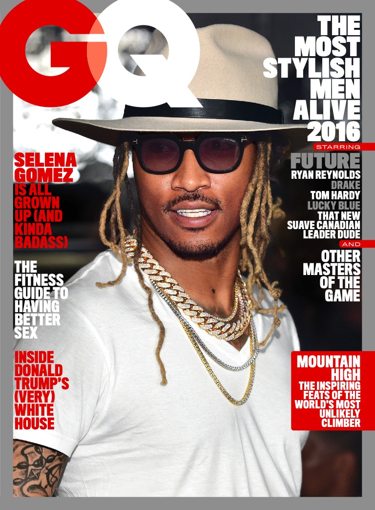 Future covers GQ's Most Stylish Men in the World issue.