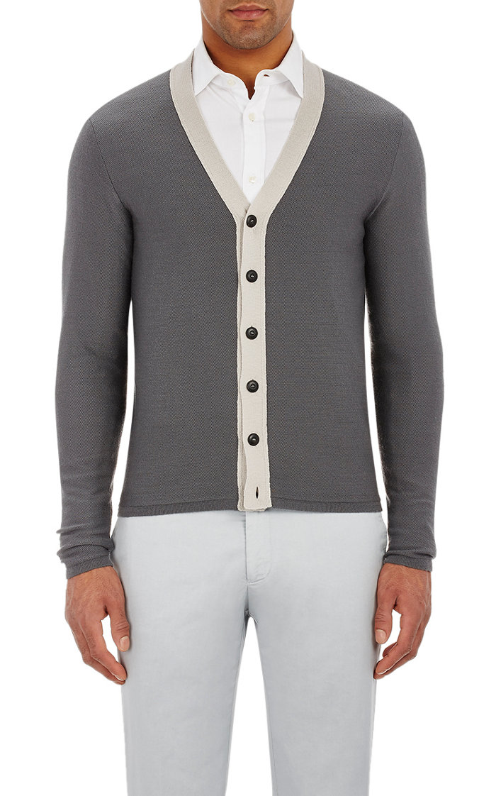 Giorgio Armani Colorblocked Cardigan