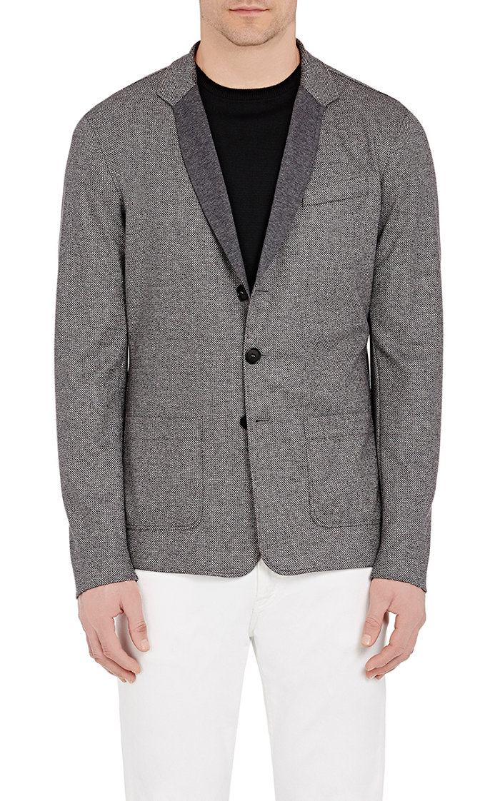 Giorgio Armani Textured Knit Sportcoat