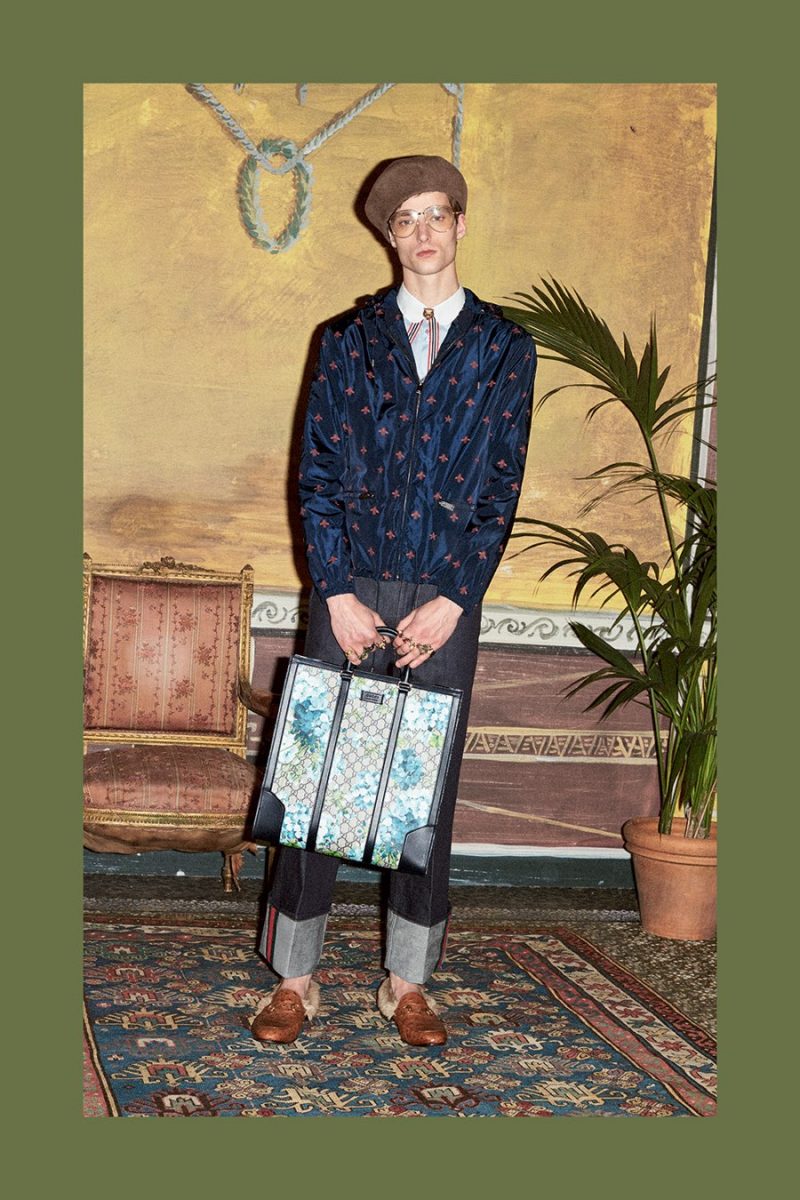 Gucci's pre-fall 2016 collection embraces creative director Alessandro Michele's quirky spin on luxury.