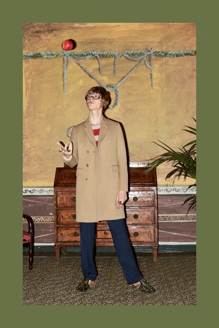 Gucci 2016 Pre Fall Menswear Collection Look Book 036