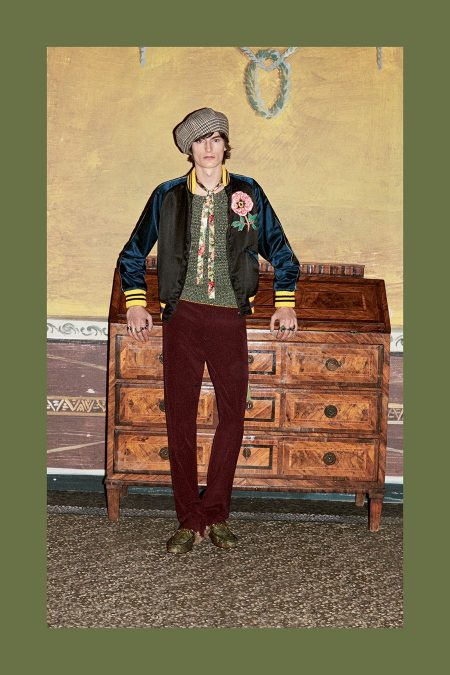 Gucci 2016 Pre Fall Menswear Collection Look Book 040