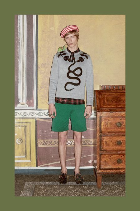 Gucci 2016 Pre Fall Menswear Collection Look Book 073