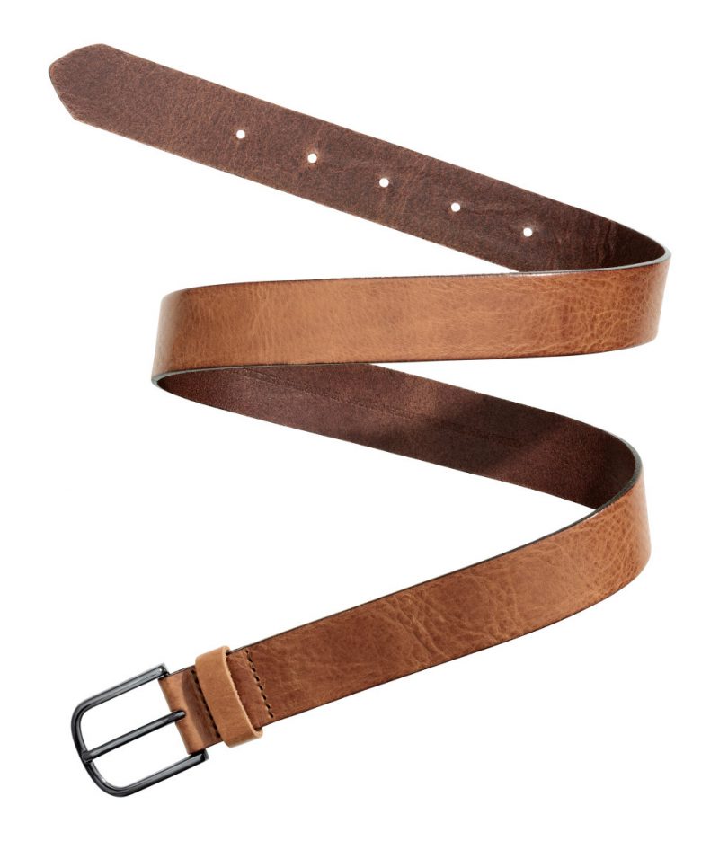 H&M Men Brown Leather Belt