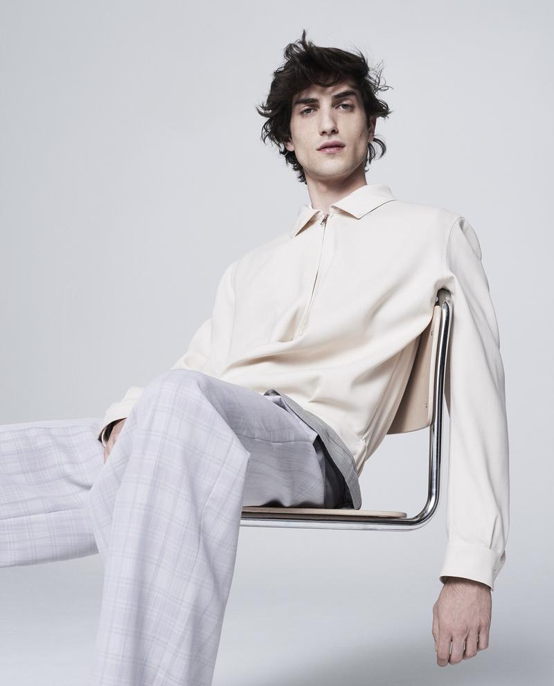 Hamilton Seguin is a relaxed vision in Ermenegildo Zegna Couture.