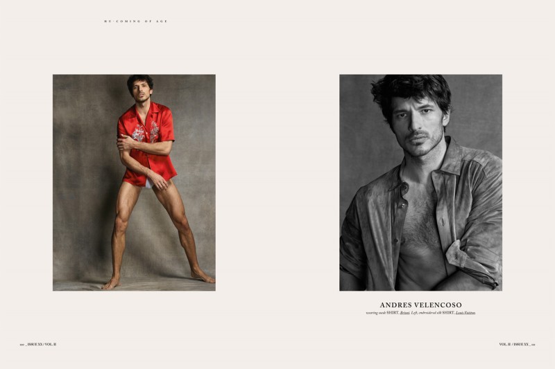 Andres Velencoso Segura photographed for Hercules Universal