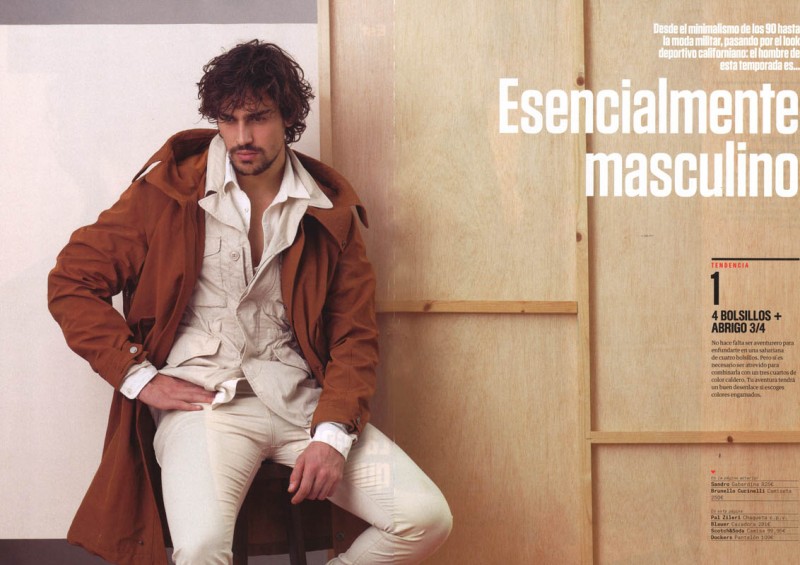 Ignacio Ondategui photographed for Men's Health Spain.