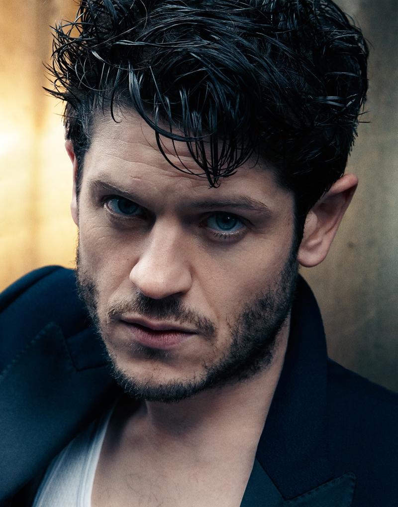 Iwan Rheon photographed by Matt Holyoak for Interview magazine.