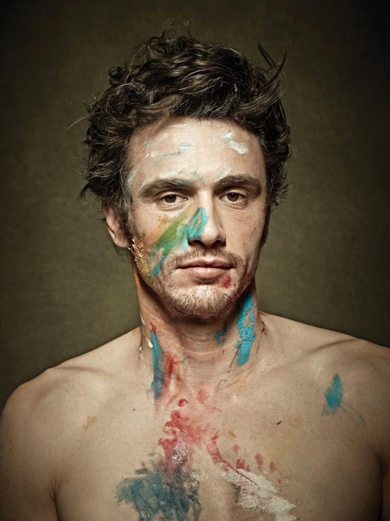 James Franco photographed by Maxine Helfman for New York Magazine.