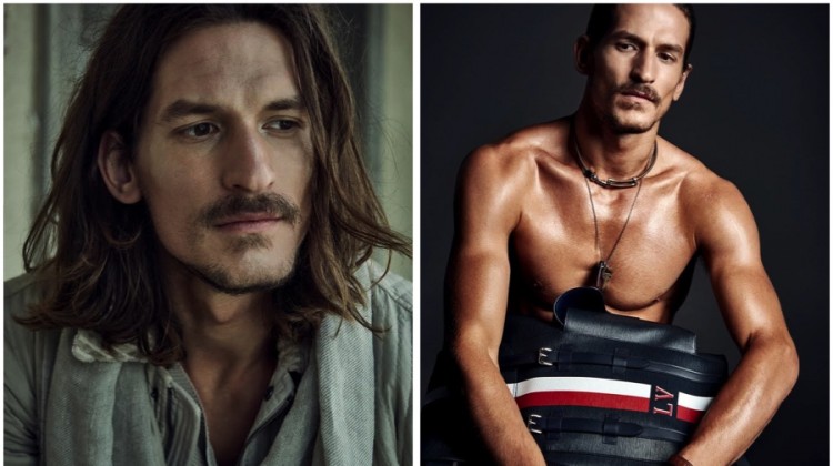 Jarrod Scott Dons Neutrals & Louis Vuitton for GQ Portugal