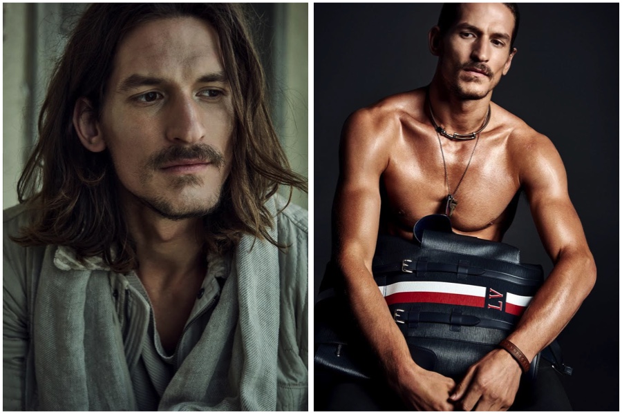 Jarrod Scott Dons Neutrals & Louis Vuitton for GQ Portugal
