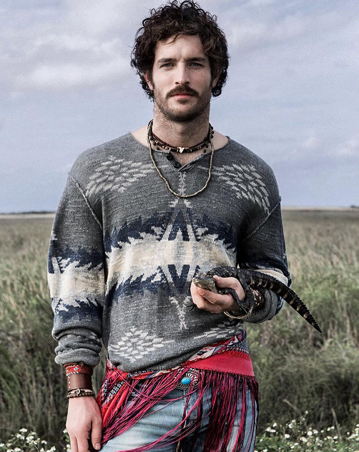 Justice Joslin photographed by Greg Lotus for Schön! magazine.