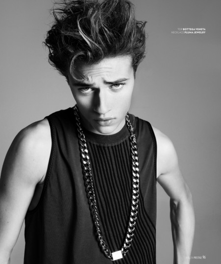 Lucky Blue Smith Covers Prestige Hong Kong & DSection – The Fashionisto