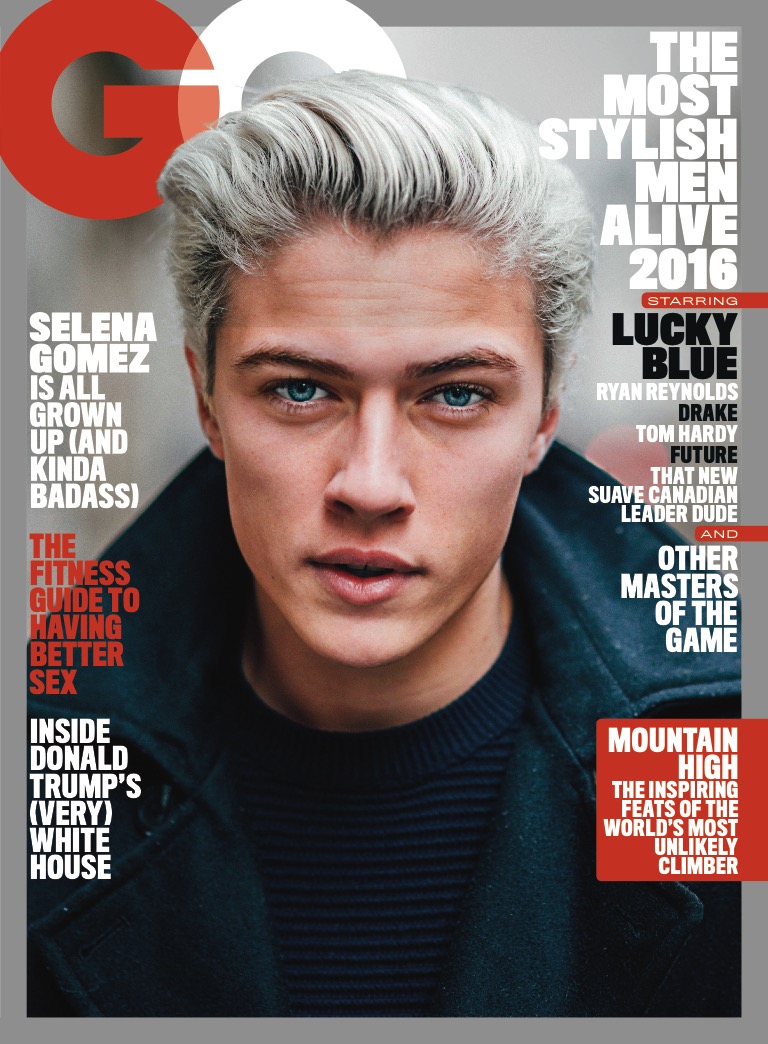 Lucky Blue Smith GQ Cover