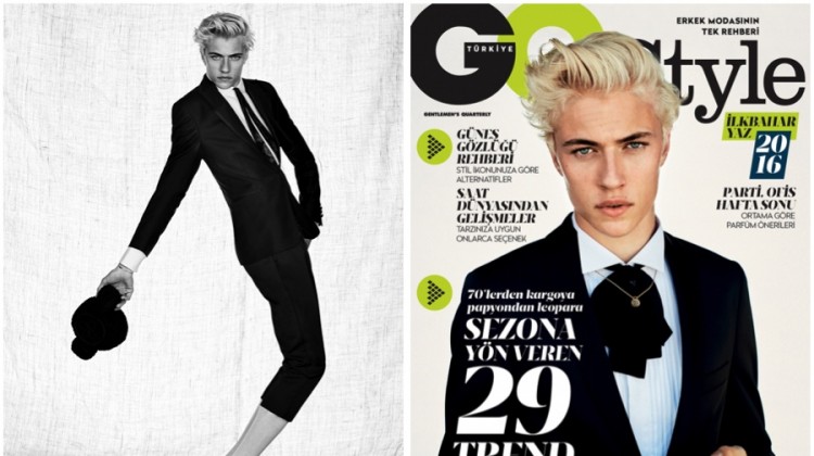 Lucky Blue Smith is a Torero for GQ Style Turkey Cover Shoot