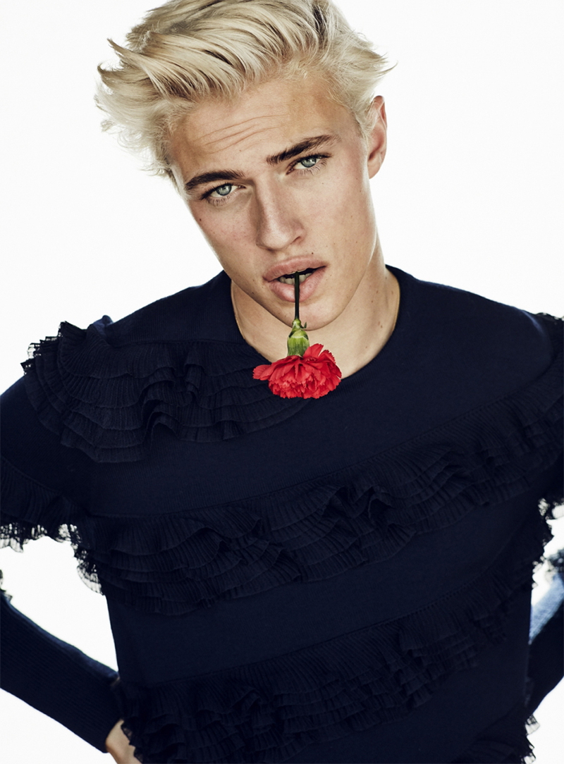 Lucky Blue Smith is a Torero for GQ Style Turkey Cover Shoot