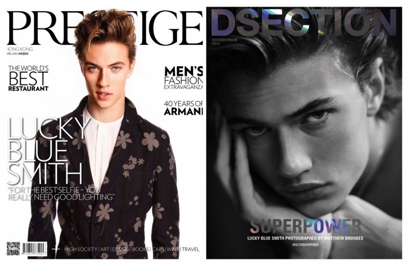 Lucky Blue Smith Prestige DSection 2016 Covers