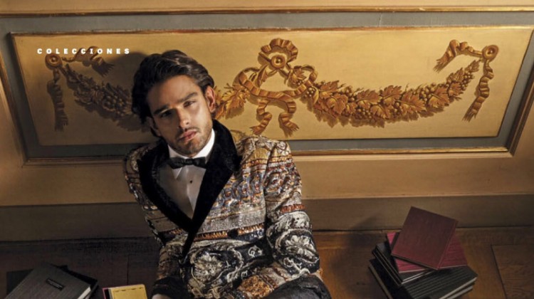 Marlon Teixeira is an Elegant Vision in Dolce & Gabbana for GQ Mexico