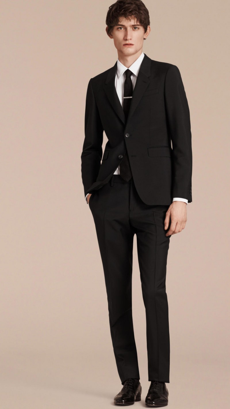 Mr. Burberry Chelsea Slim-Fit Wool Mohair Suit
