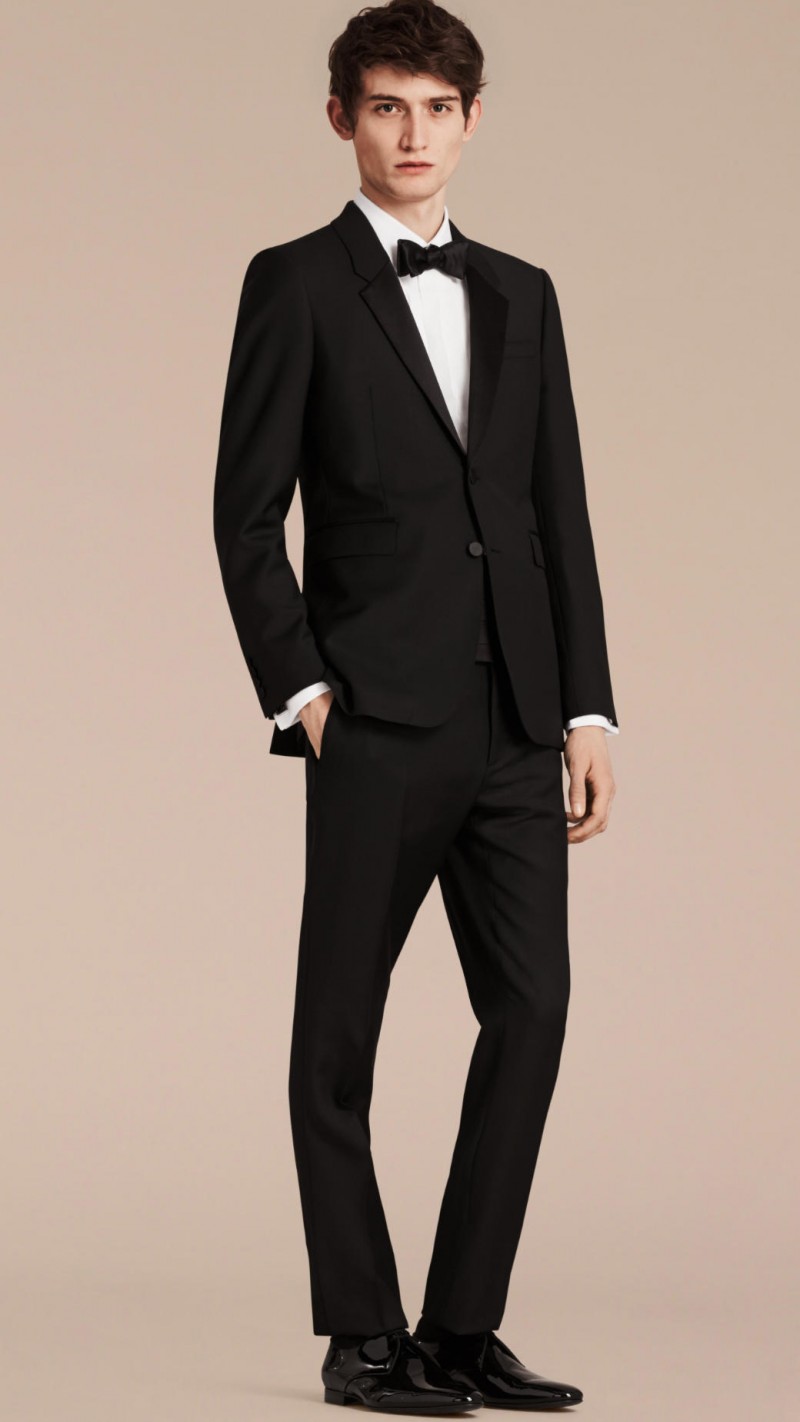 Mr. Burberry Wool Mohair Tuxedo