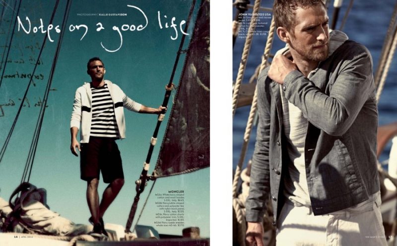 Will Chalker photographed by Kalle Gustafson for Neiman Marcus
