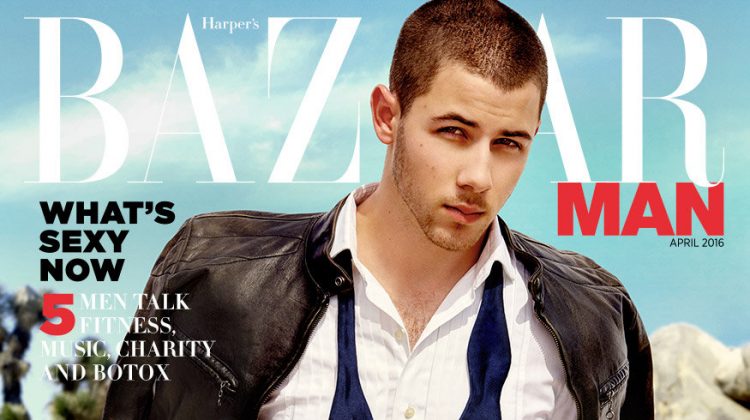 Nick Jonas 2016 Cover Photo Shoot Harpers Bazaar Man Singapore 001