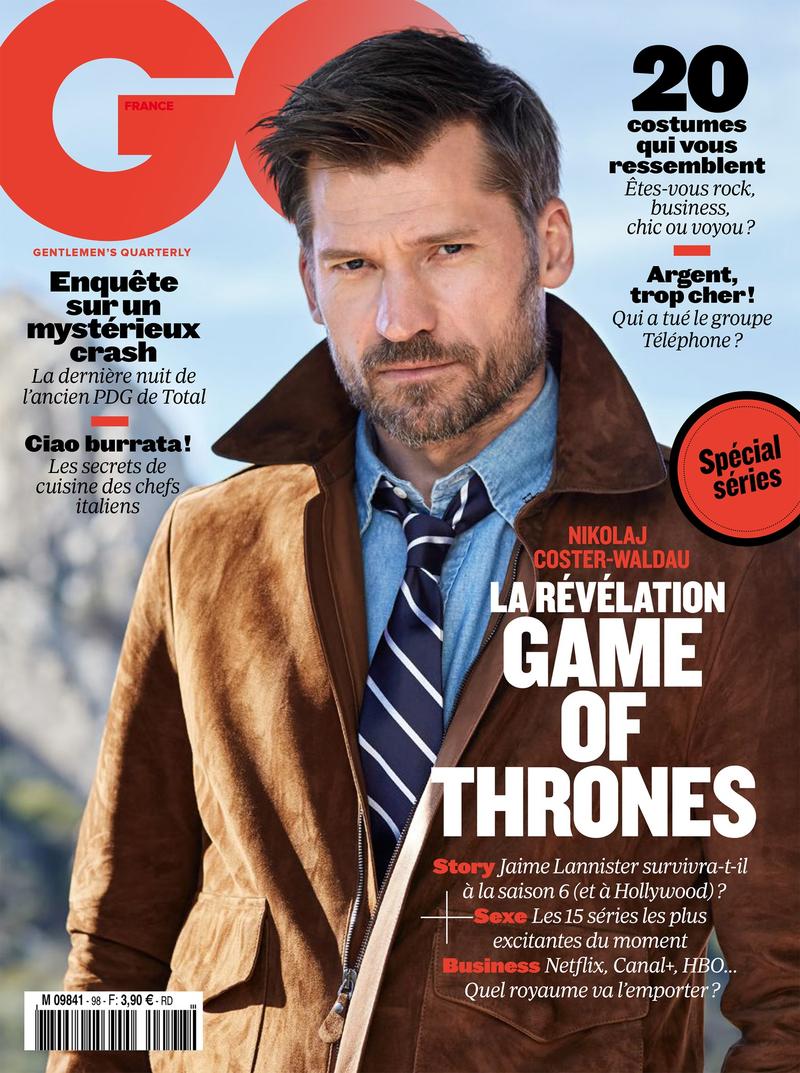 Nikolaj Coster Waldau 2016 GQ France May Cover